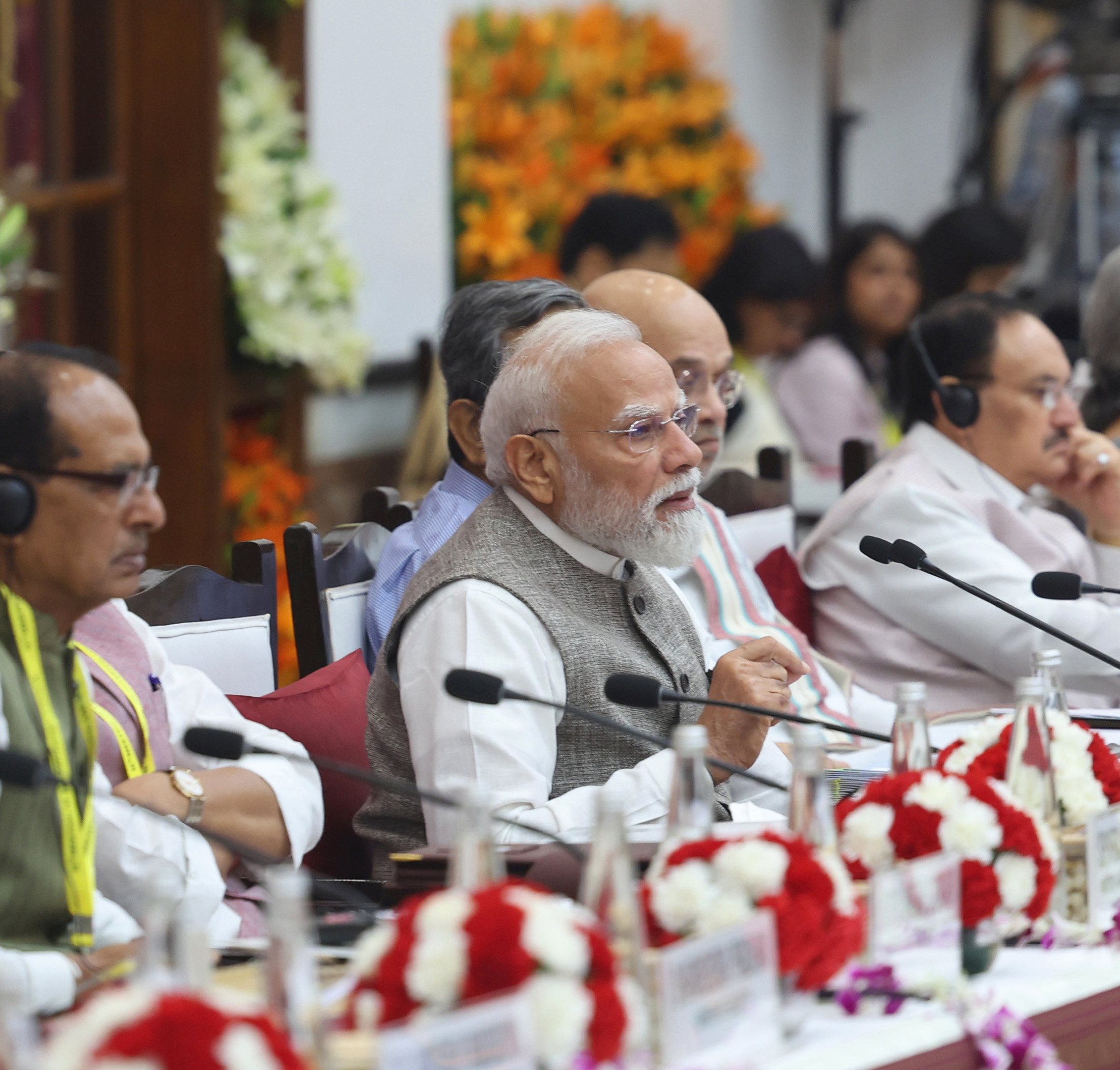 PM Chairs 11th NITI Aayog Governing Council Meeting, in New Delhi on June 11, 2026.