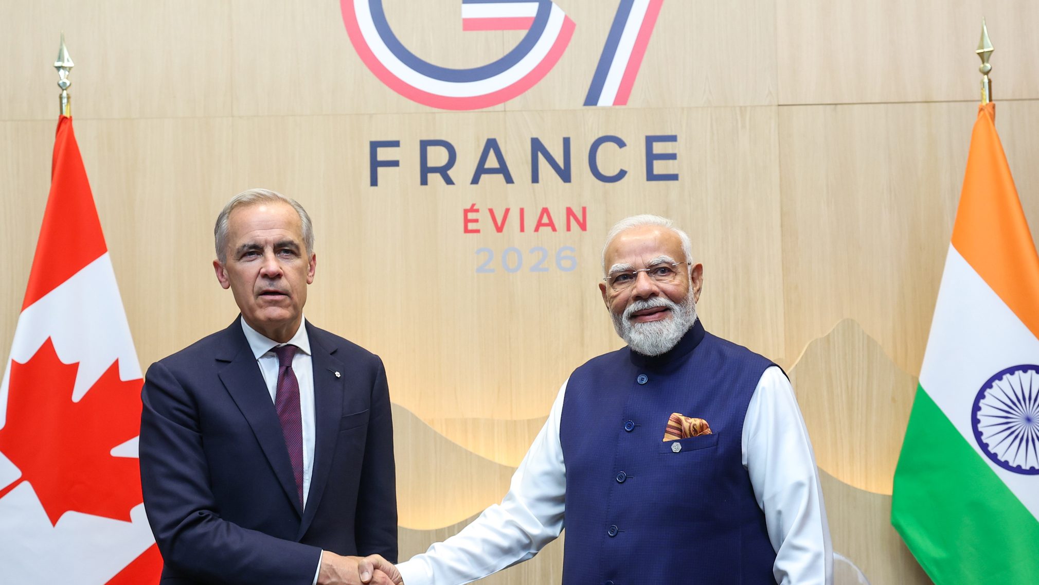 PM meets Prime Minister Mark Carney of Canada on the sidelines of the G7 Summit
