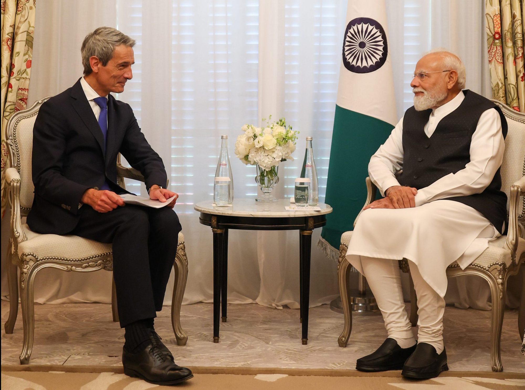 PM discusses expanding Saint-Gobain’s footprint in India with CEO Benoit Bazin