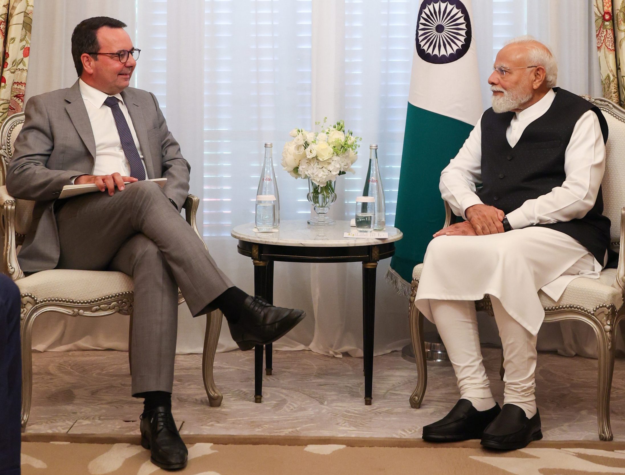 PM interacts with Alstom CEO Mr. Martin Sion, highlights opportunities for global collaboration with India’s youth