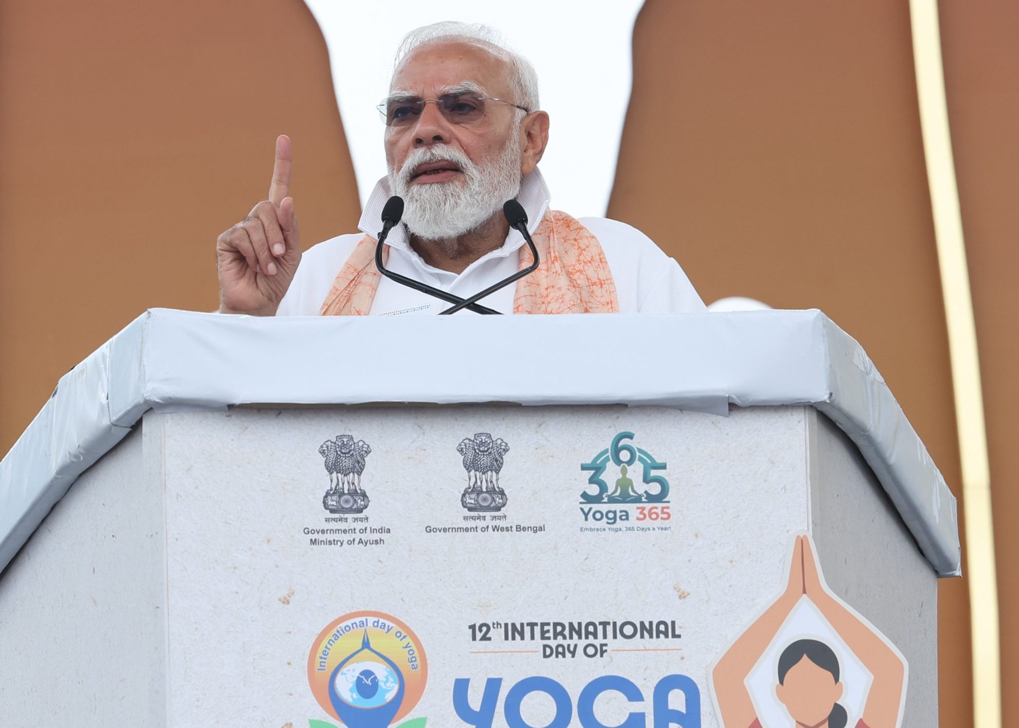 PM’s address at 12th International Day of Yoga celebrations in Kolkata, West Bengal