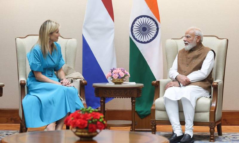 Her Majesty Queen Maxima of the Netherlands meets the PM Her Majesty Queen Maxima of the Netherlands meets the PM