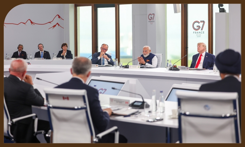 PM addresses the session on “Forging New Partnerships and Rebuilding International Solidarity” at G7 Summit in France PM addresses the session on “Forging New Partnerships and Rebuilding International Solidarity” at G7 Summit in France