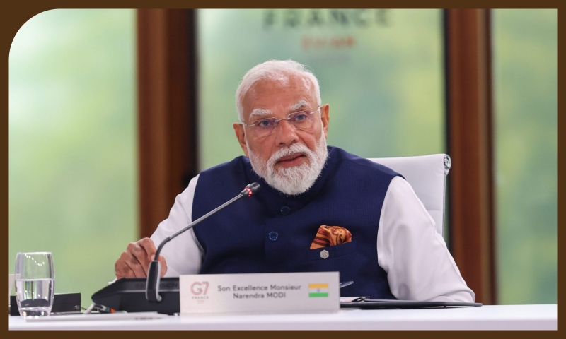 ফ্রান্সের এভিয়াঁ-তে জি ৭ শিখর সম্মেলনের ফাঁকে “কৃত্রিম বুদ্ধিমত্তার নিরাপদ, দ্রুত এবং দক্ষ প্রবর্তন” সংক্রান্ত এক আলোচনা সভায় ভাষণ দিলেন প্রধানমন্ত্রী