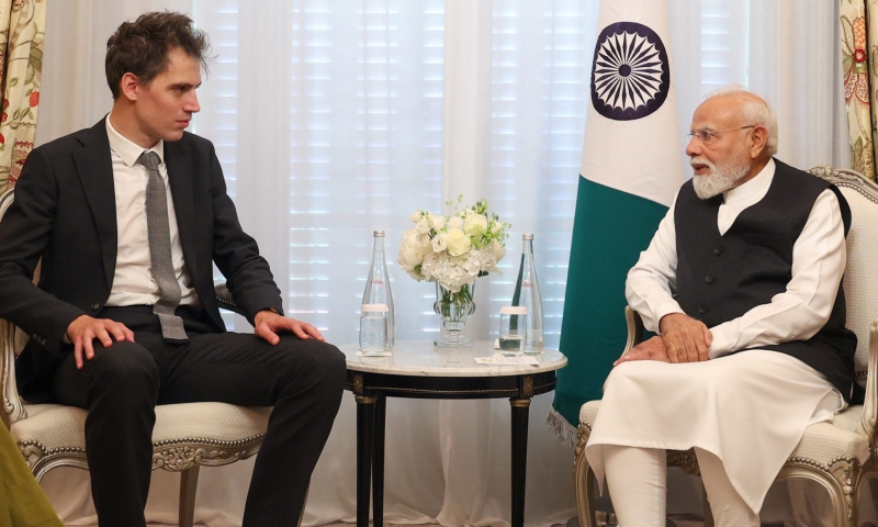 PM exchanges views with Mistral AI CEO Arthur Mensch on trusted AI, innovation and international cooperation