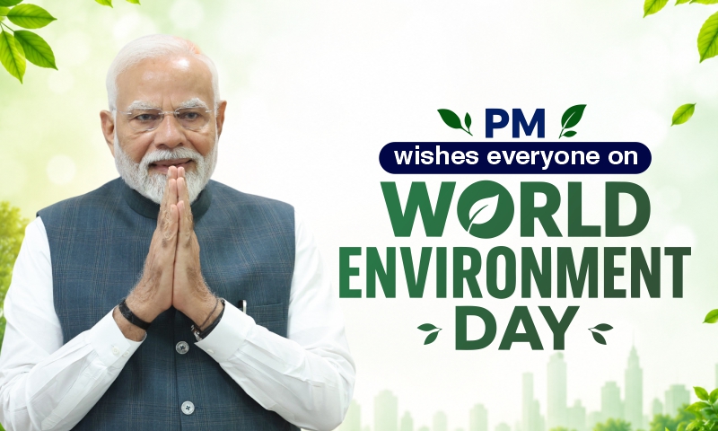 PM wishes everyone on World Environment Day