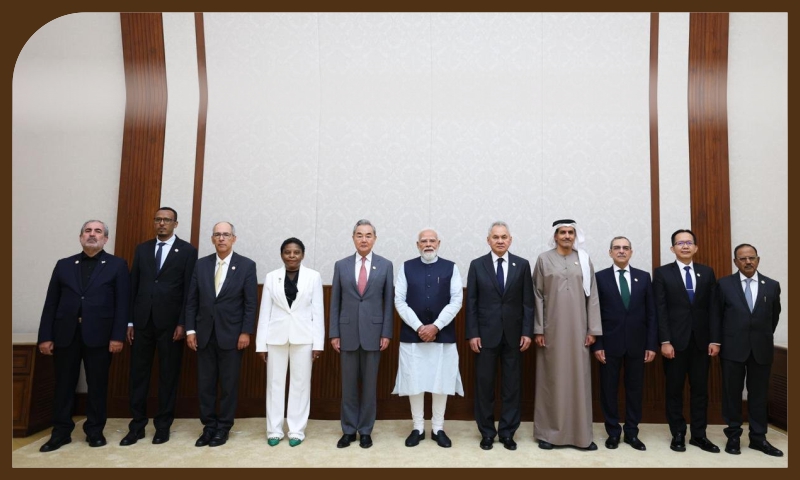 PM meets National Security Advisors and senior security officials of BRICS Countries