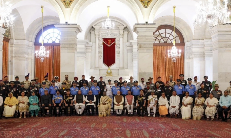PM attends the Defence Investiture Ceremony 2026 (Phase-1) PM attends the Defence Investiture Ceremony 2026 (Phase-1)