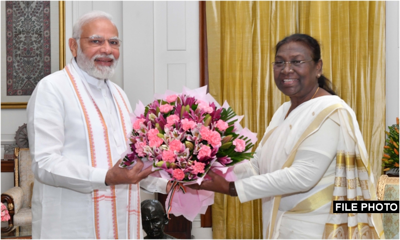 PM expresses gratitude to Rashtrapati Ji for her warm wishes and kind words