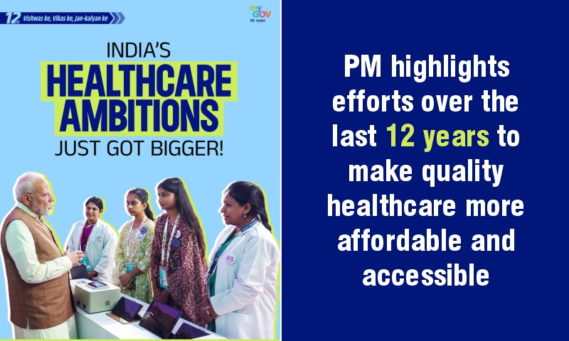 PM highlights efforts over the last 12 years to make quality healthcare more affordable and accessible
