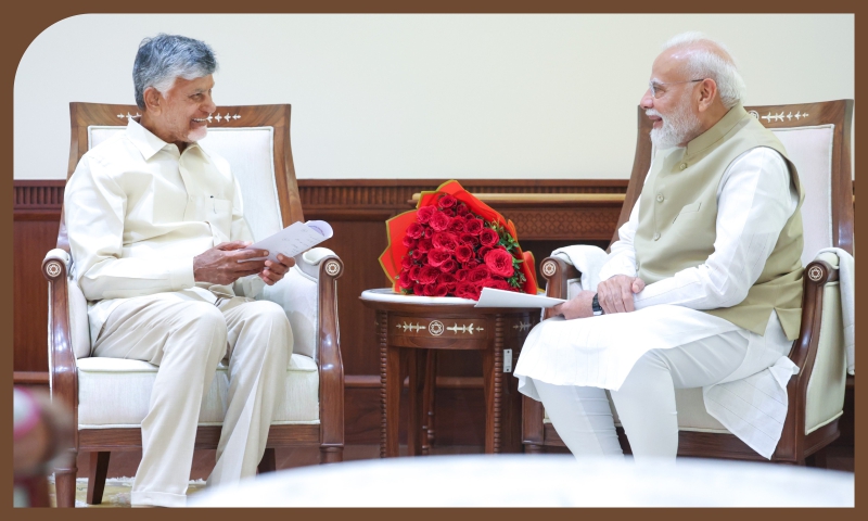 CM of Andhra Pradesh meets the PM