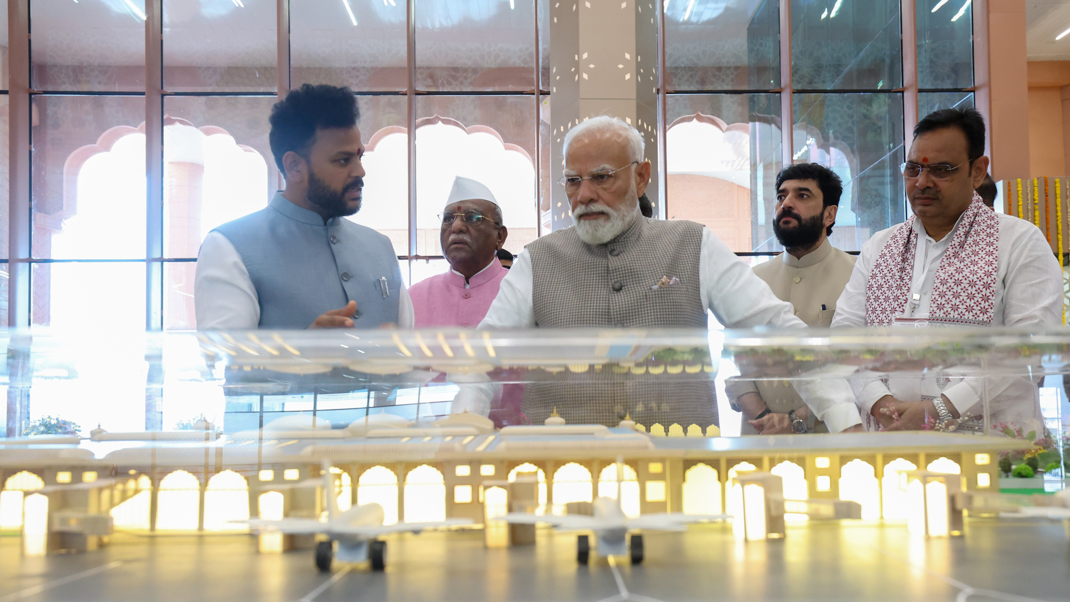 PM inaugurates the Terminal Building of Jodhpur Airport and launches the Modified UDAN scheme at Jodhpur, in Rajasthan on July 04, 2026.