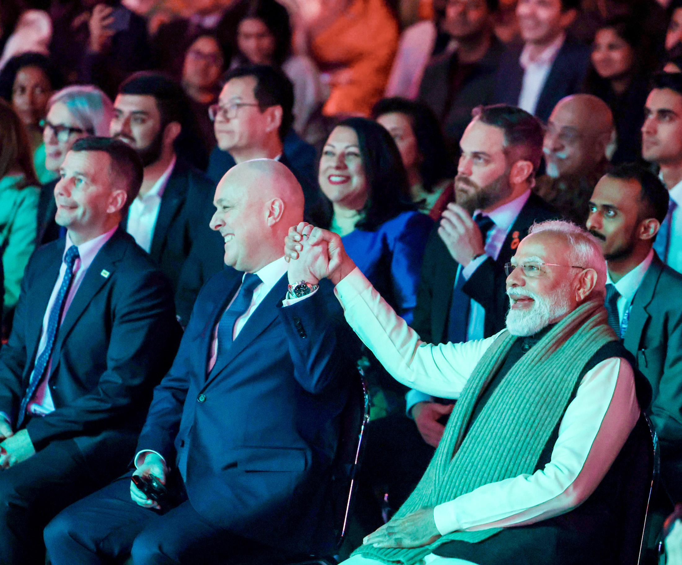 PM addresses the Indian Diaspora in New Zealand