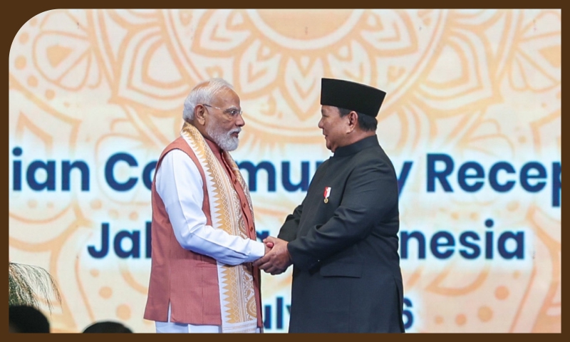 ജക്കാർത്തയിൽ ഇന്ത്യൻ പ്രവാസികളെ അഭിസംബോധന ചെയ്ത് പ്രധാനമന്ത്രി