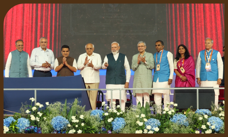 PM inaugurates the CG Semi Outsourced Semiconductor Assembly and Test (OSAT) facility in Sanand, Gujarat