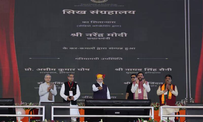 PM lays foundation stone and dedicates to the nation various development projects worth around ₹14,700 crore in Jind, Haryana PM lays foundation stone and dedicates to the nation various development projects worth around ₹14,700 crore in Jind, Haryana