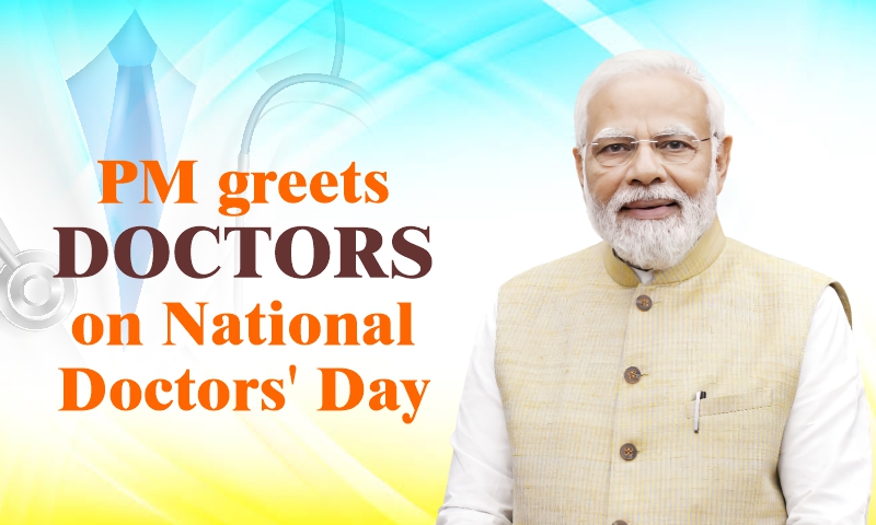 PM greets doctors on National Doctors’ Day