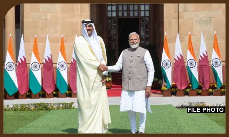 PM speaks with the Amir of Qatar PM speaks with the Amir of Qatar