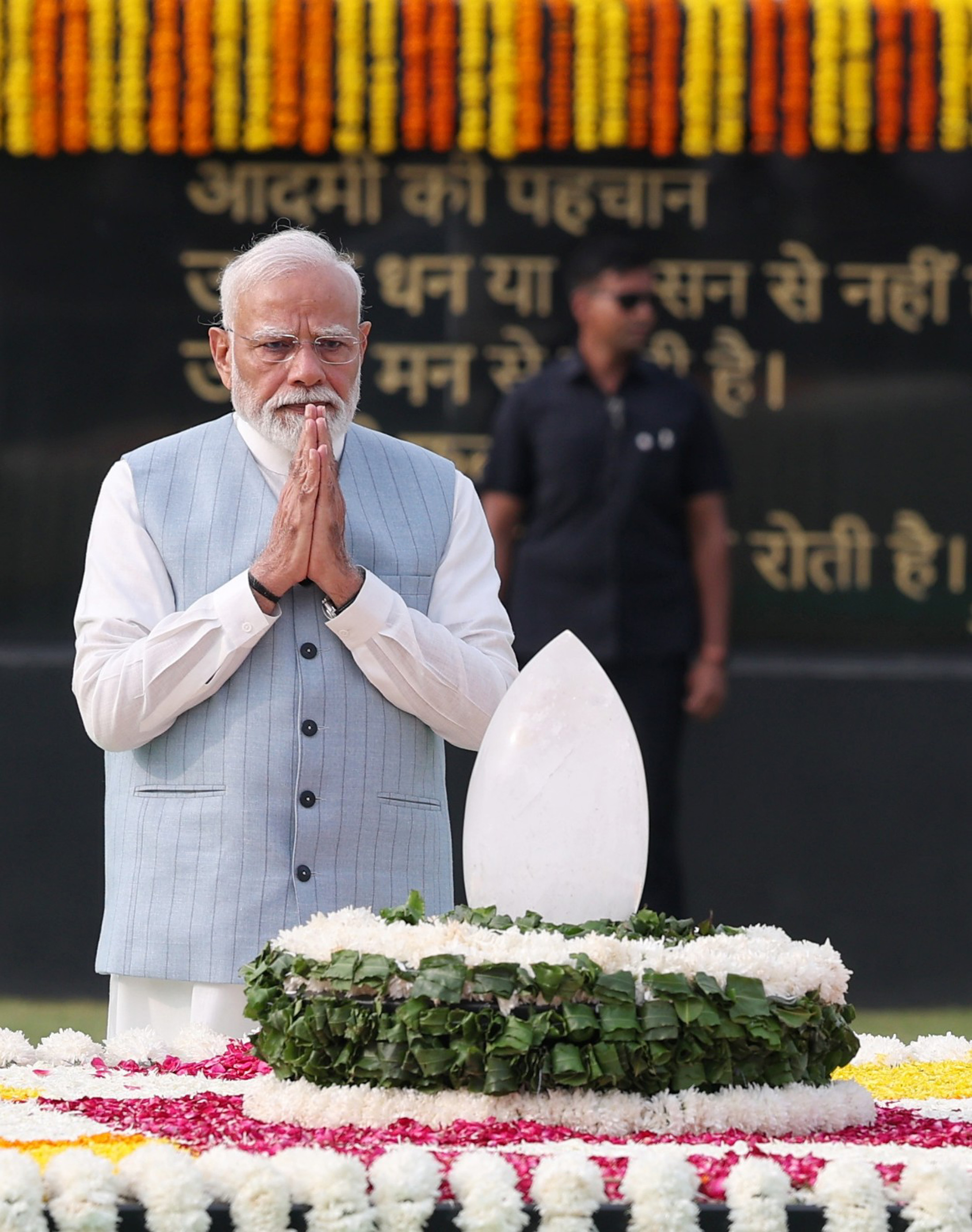 PM pays homage to former Prime Minister, Shri Atal Bihari Vajpayee at Sadaiv Atal