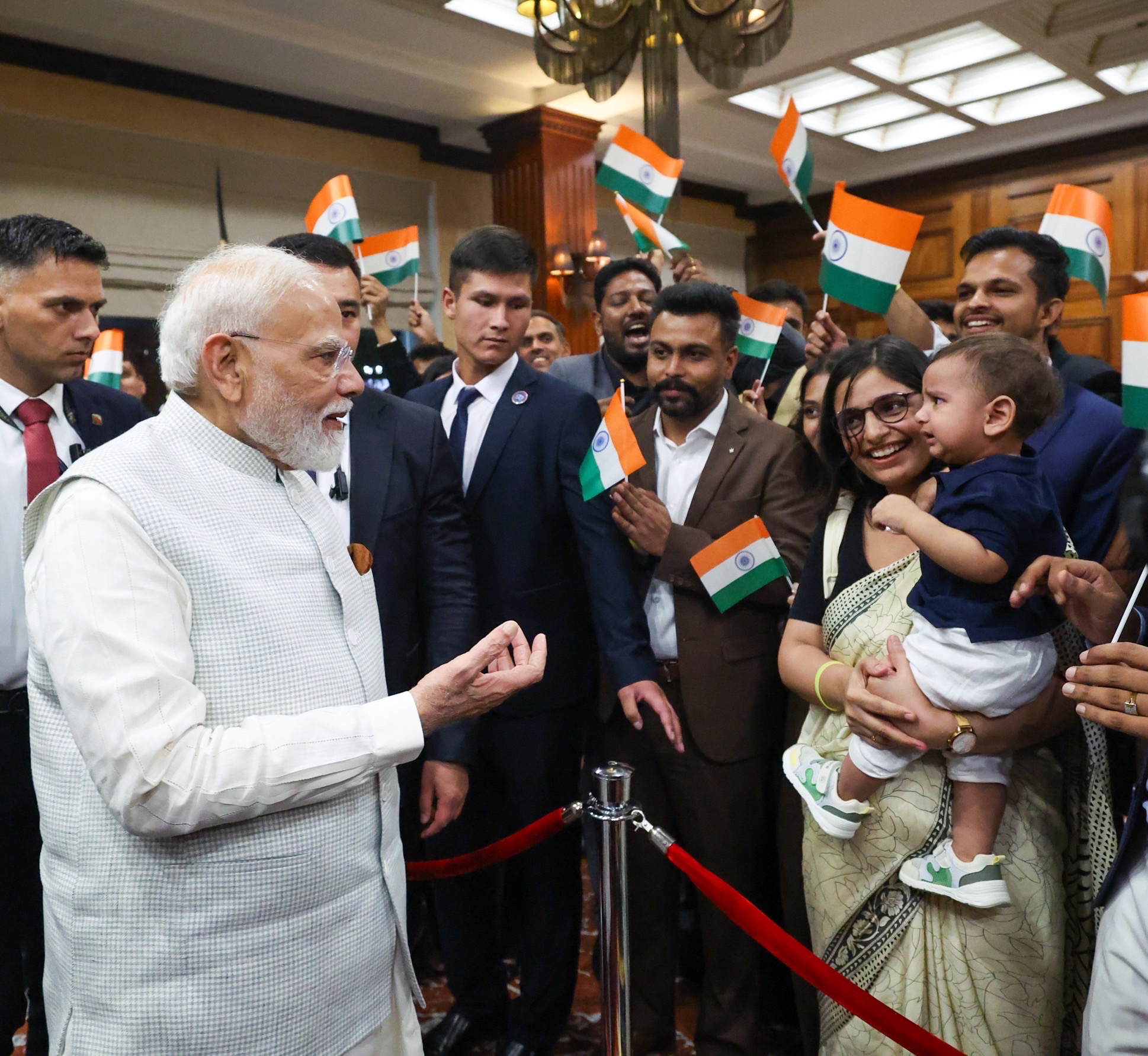 PM arrives at the airport in Bishkek, Kyrgyzstan on August 30, 2026.