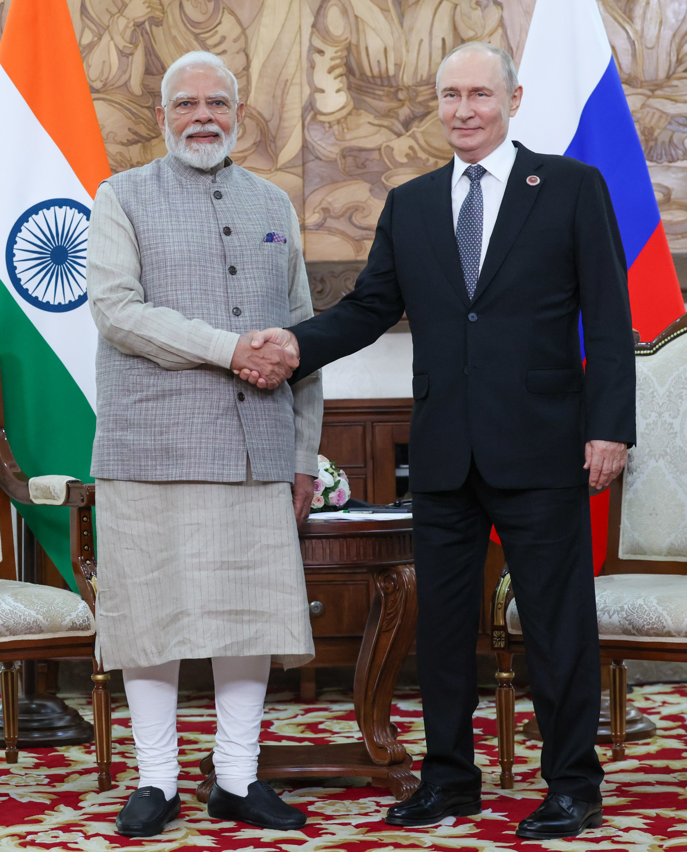 Meeting of PM with the President of the Russian Federation