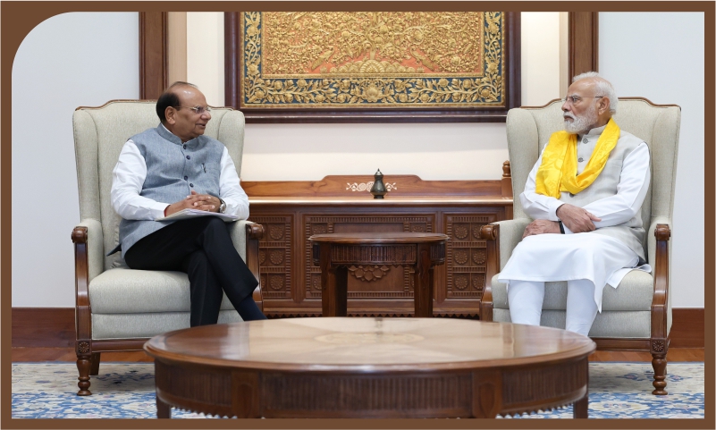 Lieutenant Governor of Ladakh meets PM