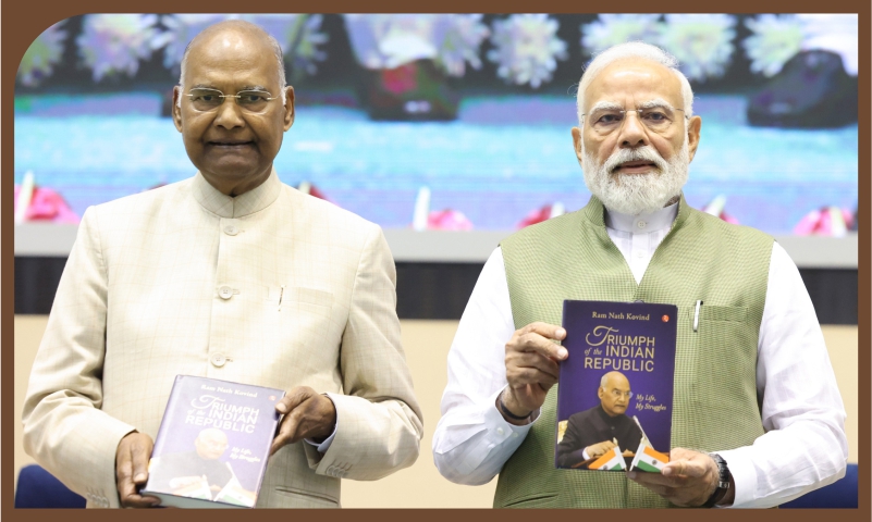 PM releases Autobiography of Former President Shri Ram Nath Kovind