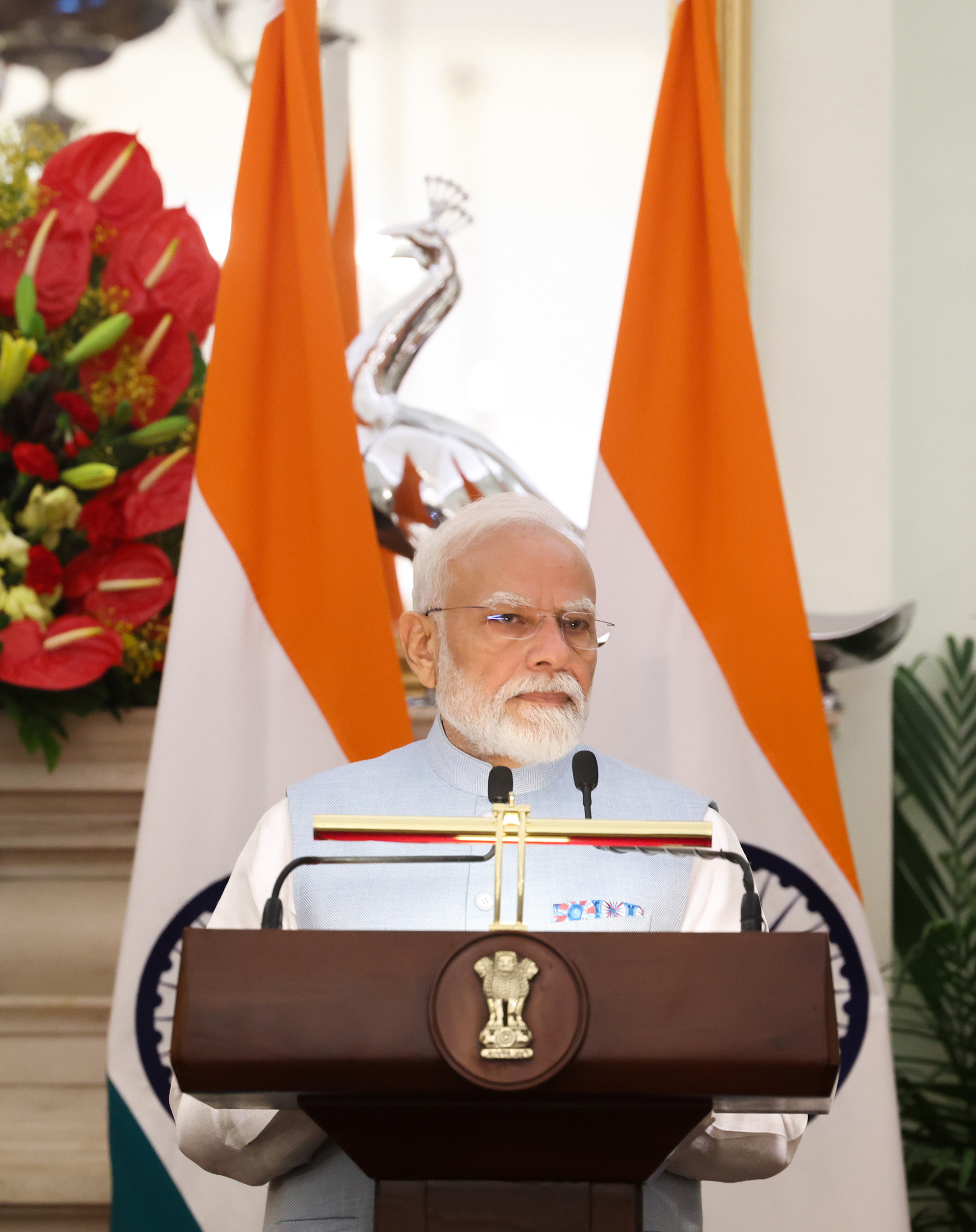 বেলজিয়ামের প্রধানমন্ত্রীর সঙ্গে যৌথ সংবাদ সম্মেলনে প্রধানমন্ত্রীর বক্তব্যের বঙ্গানুবাদ