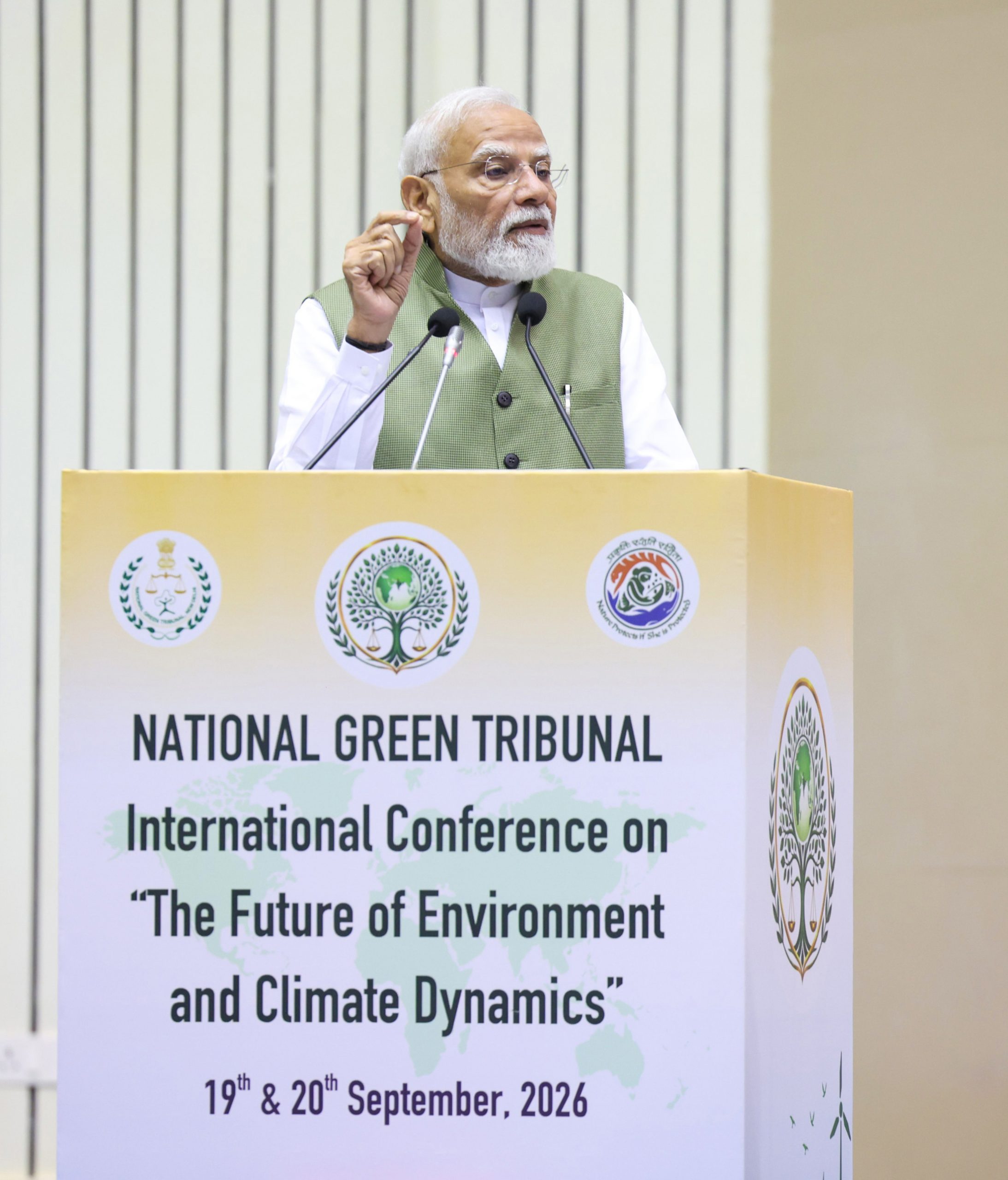 PM inaugurates the International Conference on The Future of Environment and Climate Dynamics, in New Delhi on September 19, 2026.