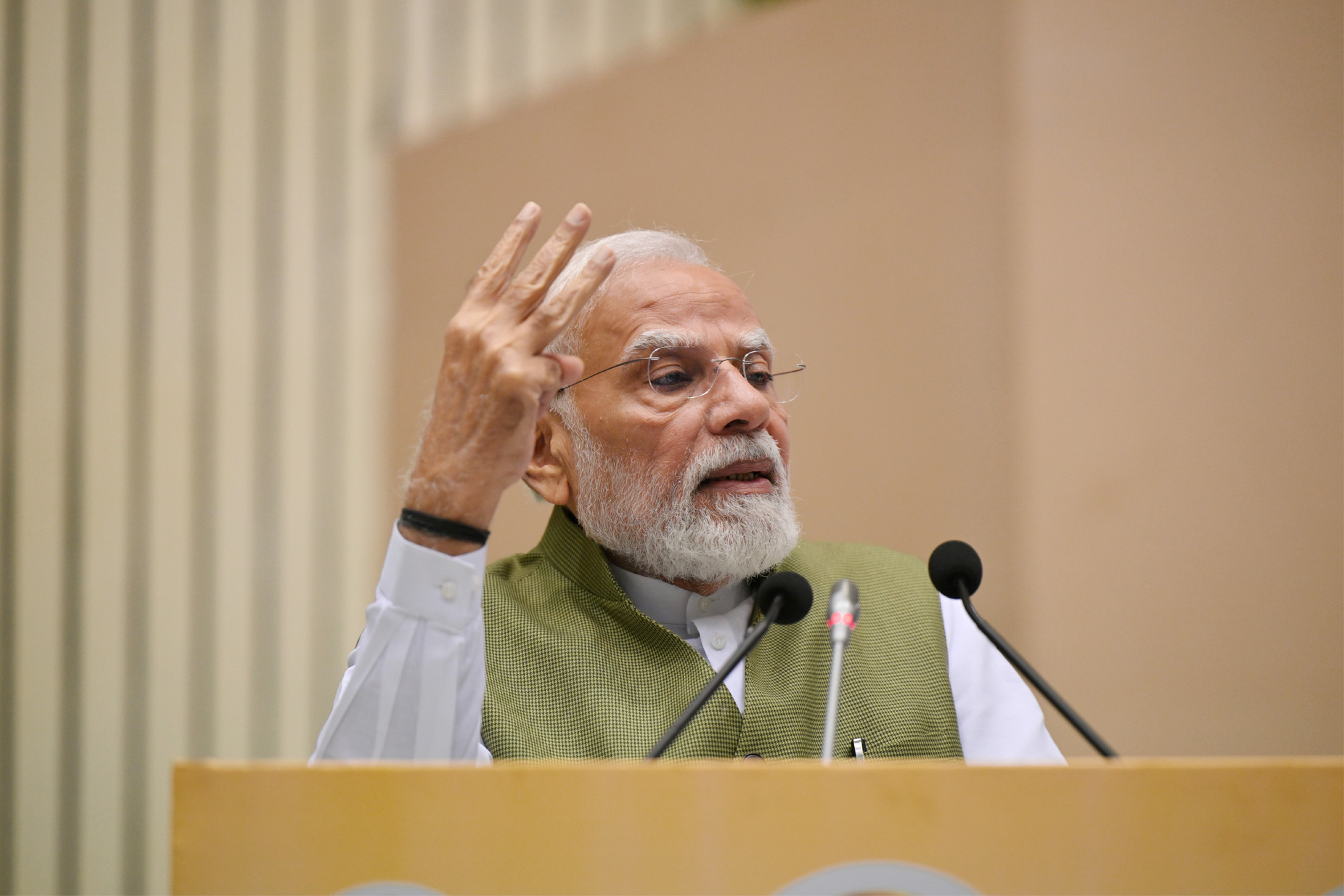 PM’s address at the International Conference on “The Future of Environment and Climate Dynamics”