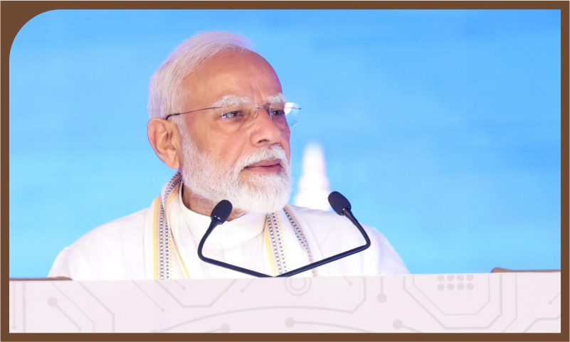 গুজরাটের ভাদোদরায় আয়োজিত ‘নমো ফর বিকশিত ভারত’ কর্মসূচিতে প্রধানমন্ত্রীর ভাষণ