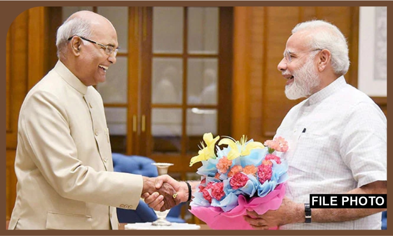 PM expresses gratitude to Shri Ram Nath Kovind Ji for birthday greetings