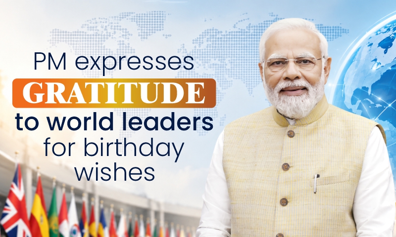 PM expresses gratitude to world leaders for birthday wishes