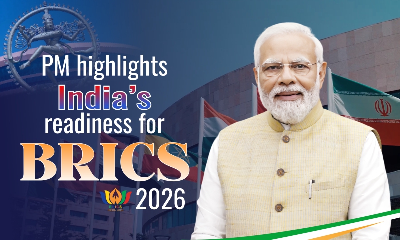 PM highlights India&rsquo;s readiness for BRICS 2026
