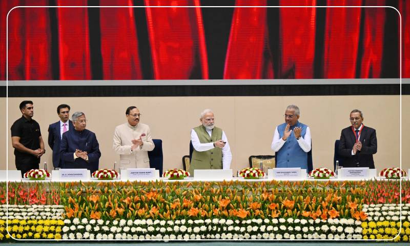 প্রধানমন্ত্রী শ্রী নরেন্দ্র মোদী ‘পরিবেশ ও জলবায়ু গতিপ্রকৃতির ভবিষ্যৎ’ বিষয়ক আন্তর্জাতিক সম্মেলনের উদ্বোধন করেছেন
