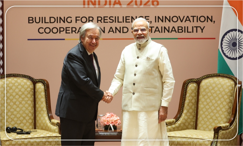 PM meets with UN Secretary-General on the sidelines of the BRICS Summit