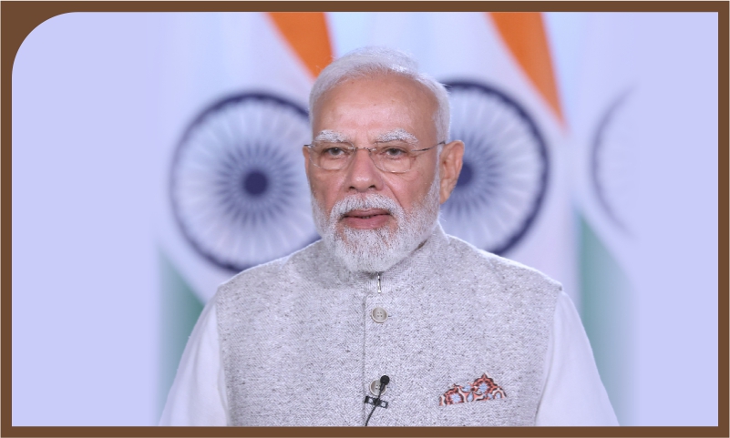 প্যারিসে আয়োজিত আন্তর্জাতিক মহাকাশ সম্মেলনে ভিডিও কনফারেন্সের মাধ্যমে প্রধানমন্ত্রীর বক্তব্য