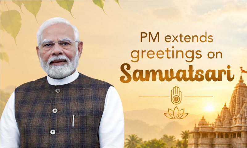 PM extends greetings on Samvatsari
