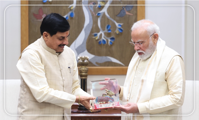 CM of Madhya Pradesh meets PM