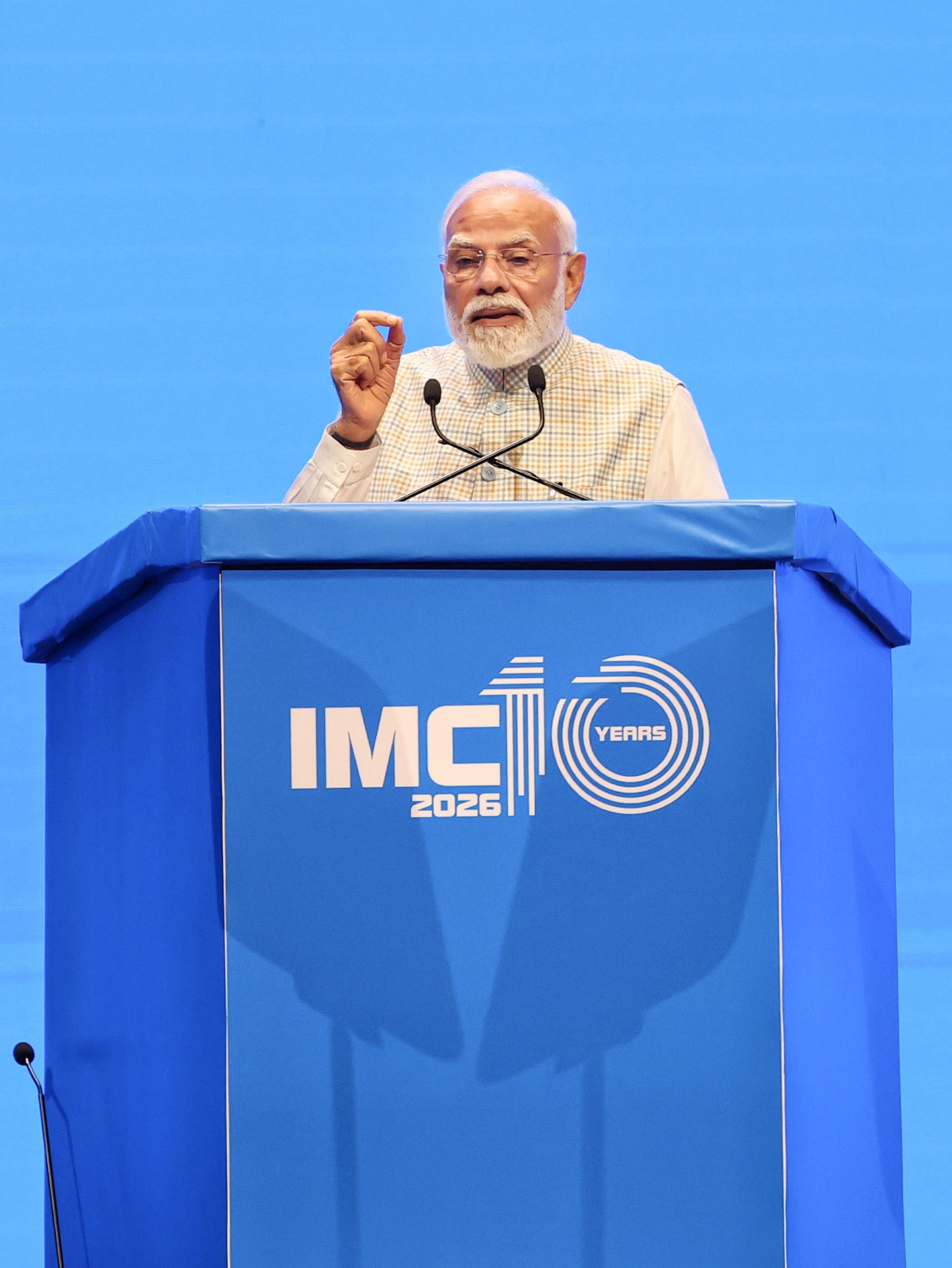 PM&rsquo;s address at the inauguration of 10th edition of the India Mobile Congress