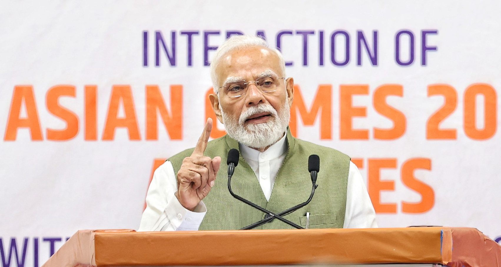 PM’s address during interaction with the participants of Asian Games 2026