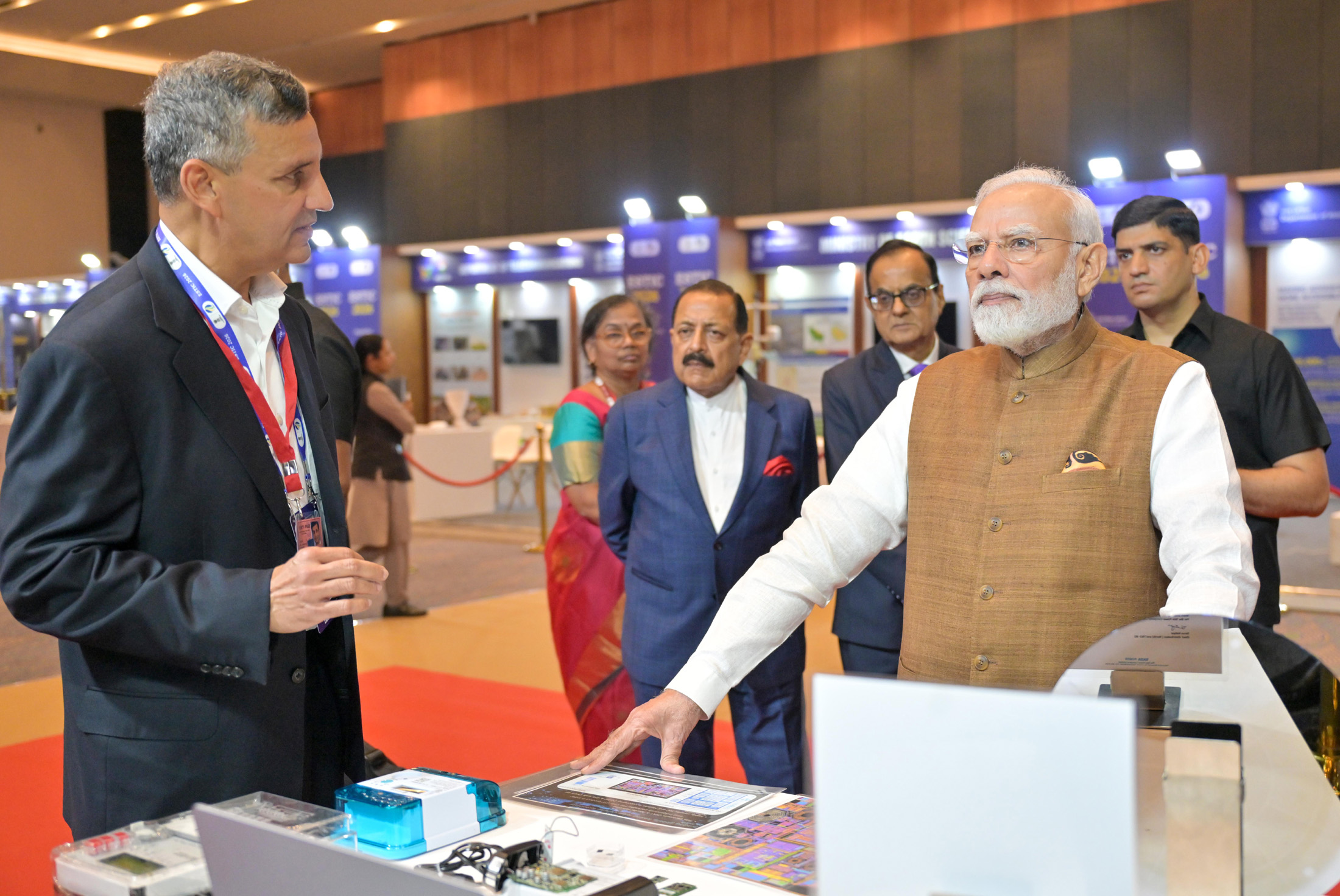PM attends the inauguration of the Emerging Science, Technology and Innovation Conclave, 2026 at Bharat Mandapam, in New Delhi, on October 27, 2026.