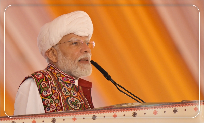 PM’s speech at the launch of development projects in Banaskantha, Gujarat